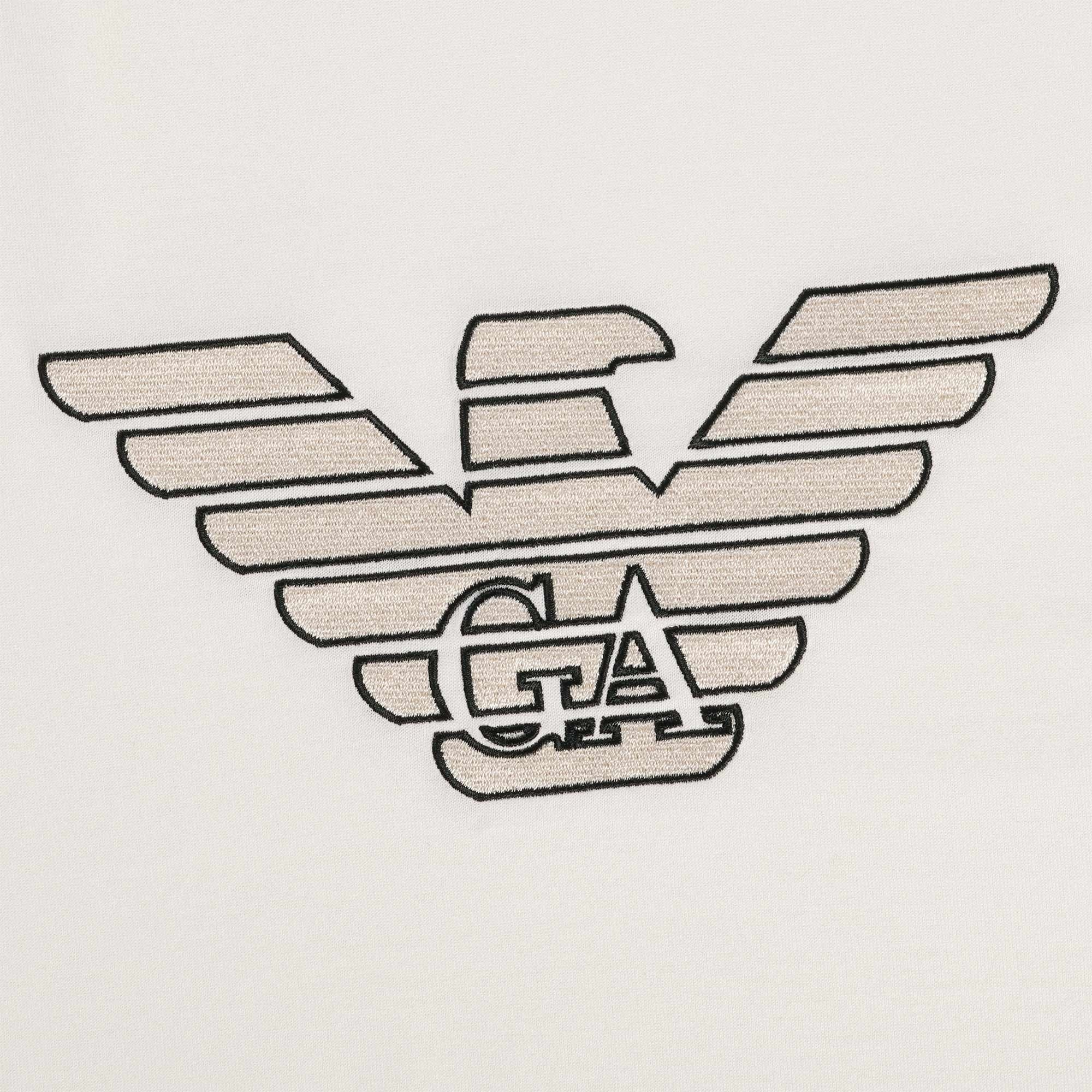 Logo-Flocked Jersey T-Shirt - Vanilla