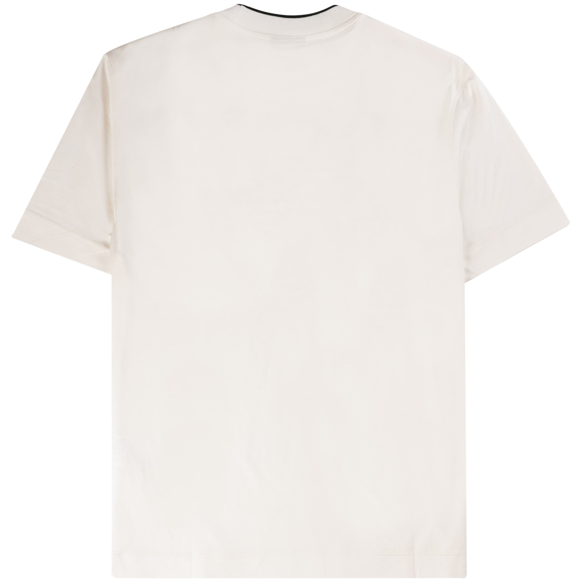 Logo-Flocked Jersey T-Shirt - Vanilla