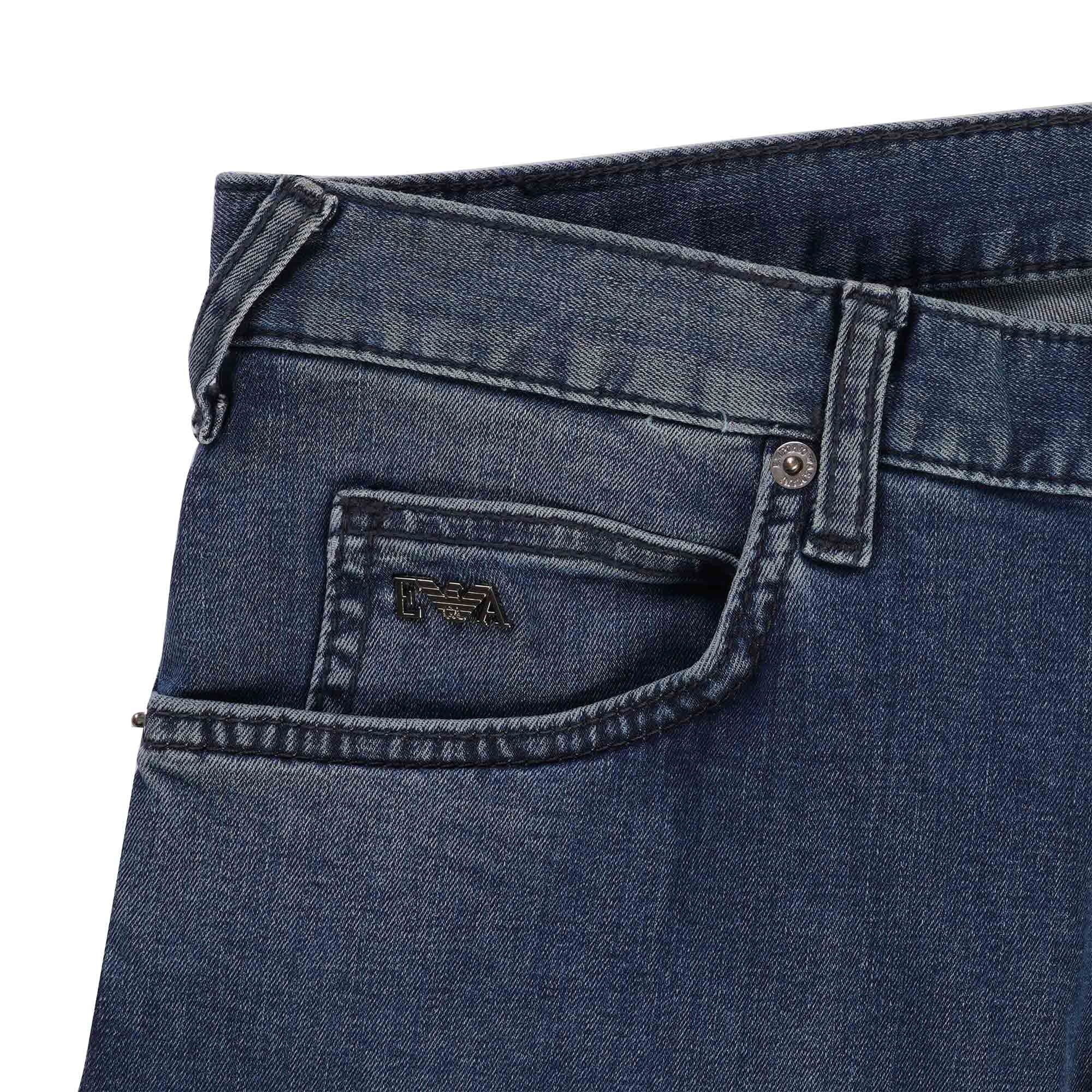 Emporio Armani J45 Jeans - Denim Blue