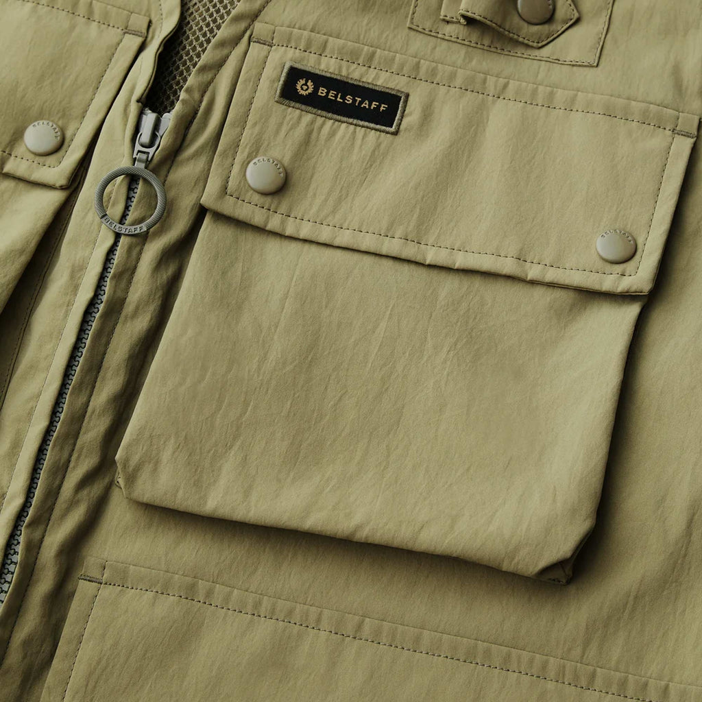Belstaff Castmaster Gilet - Aloe