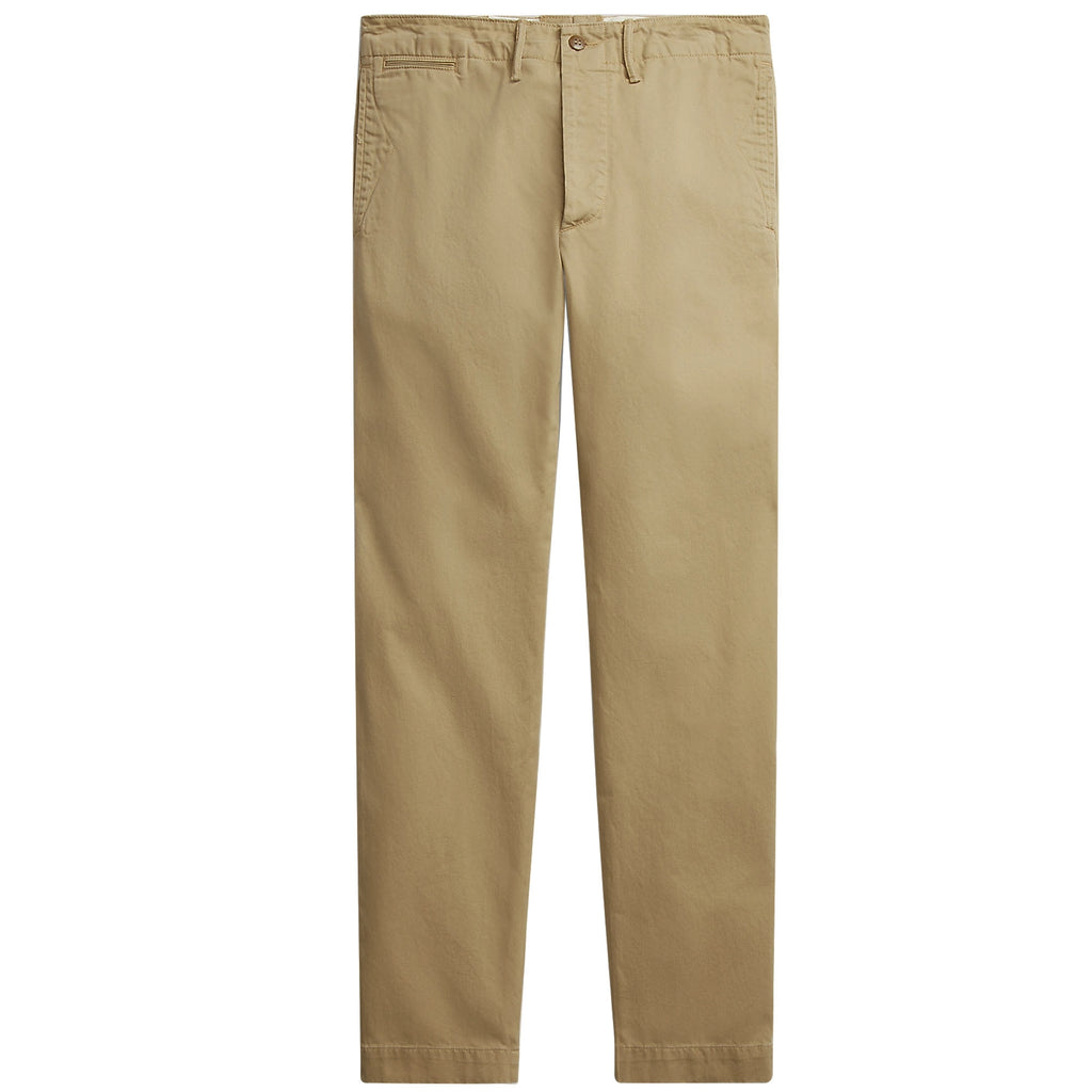 Officer's Chino Trousers - Khaki Beige