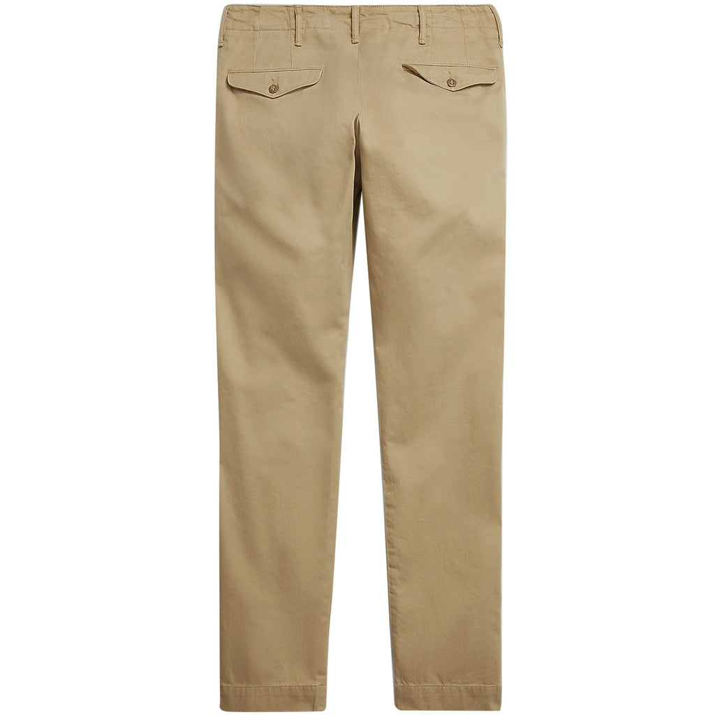 Officer's Chino Trousers - Khaki Beige