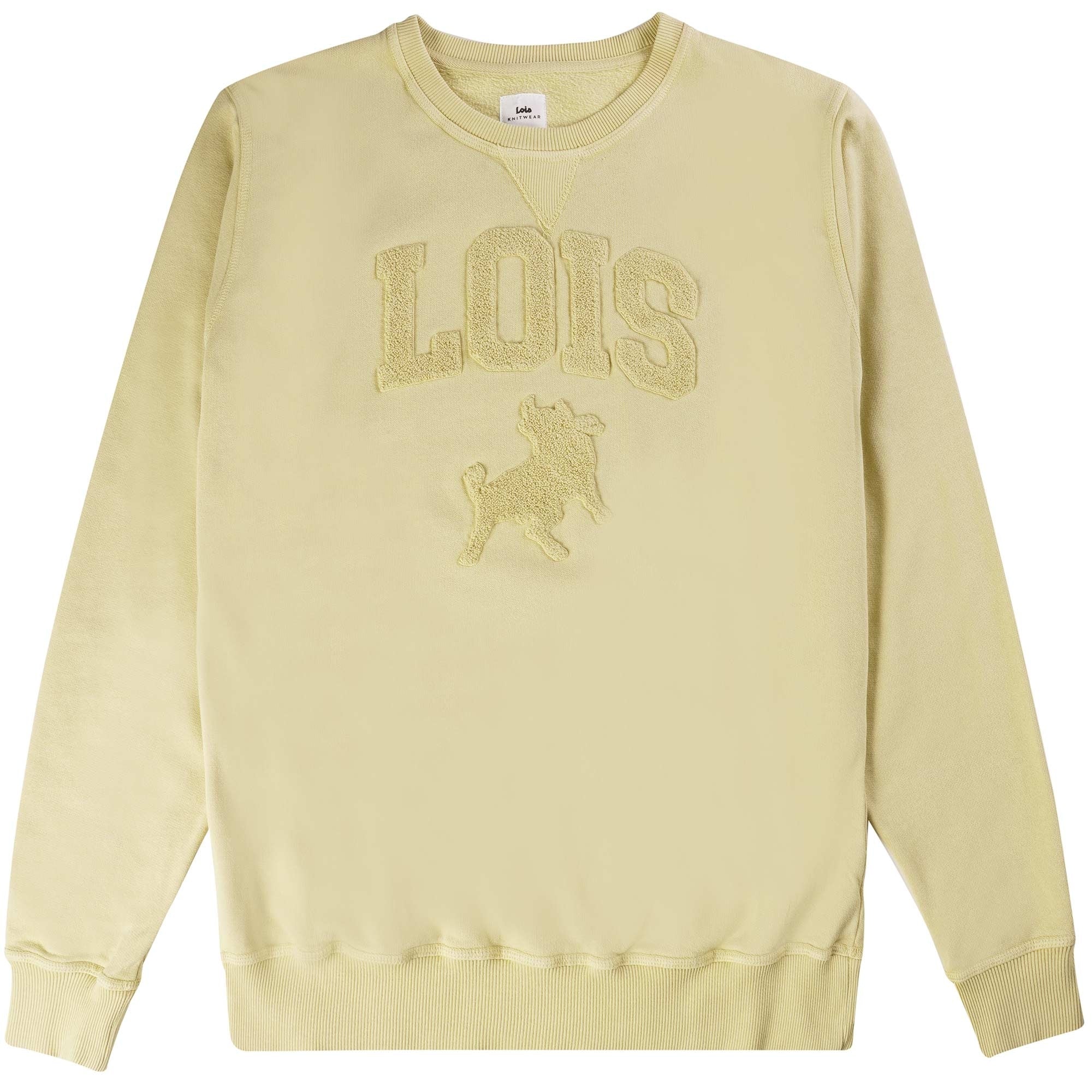Lois Jeans Felpa Summer Cornelly Sweatshirt - Ecru