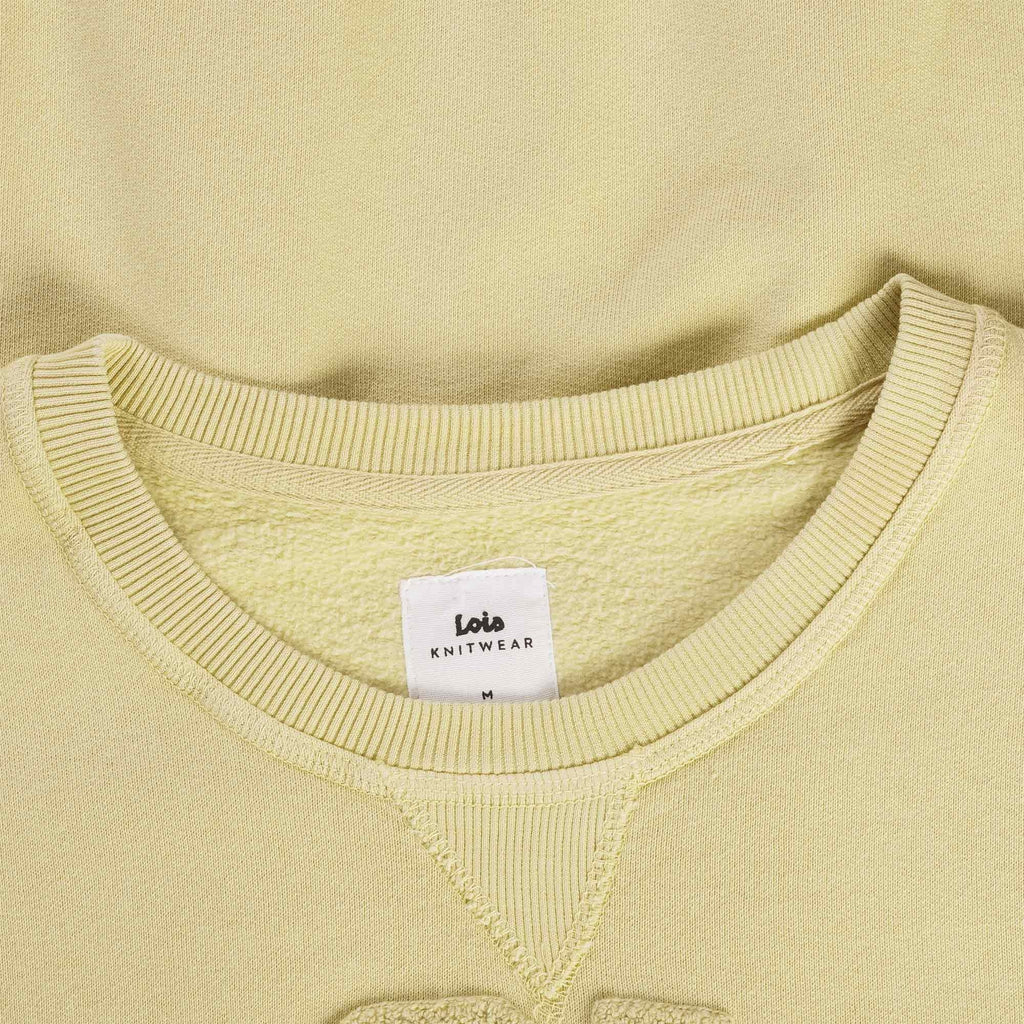Lois Jeans Felpa Summer Cornelly Sweatshirt - Ecru