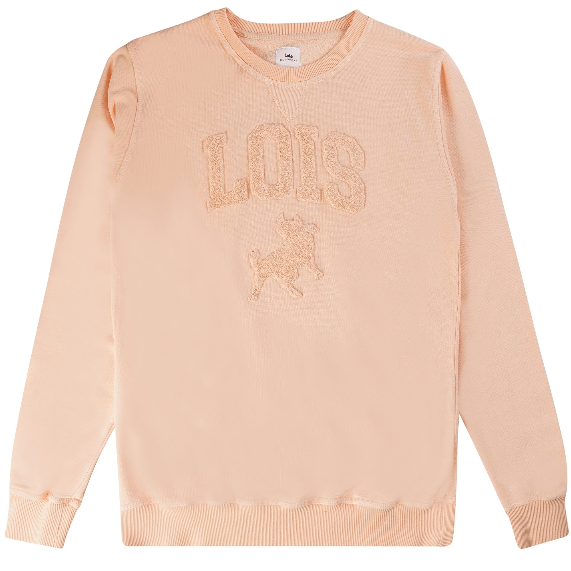 Lois Jeans Felpa Summer Cornelly Sweatshirt - Cream Tan