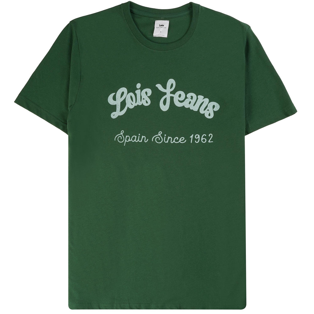 Lois Jeans New Baco T-Shirt - Bottle Green