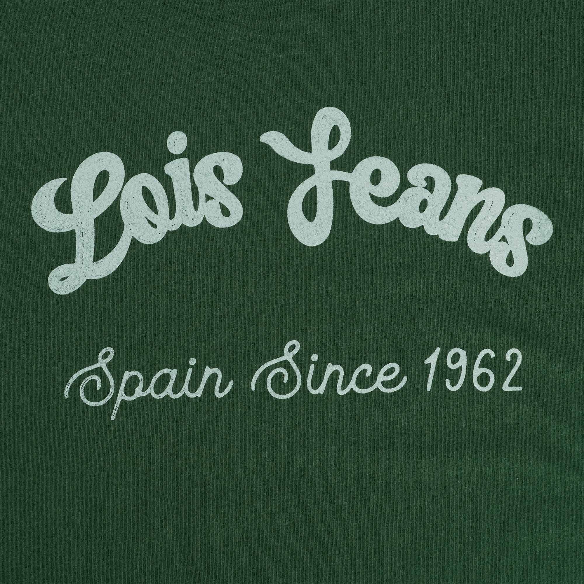 Lois Jeans New Baco T-Shirt - Bottle Green