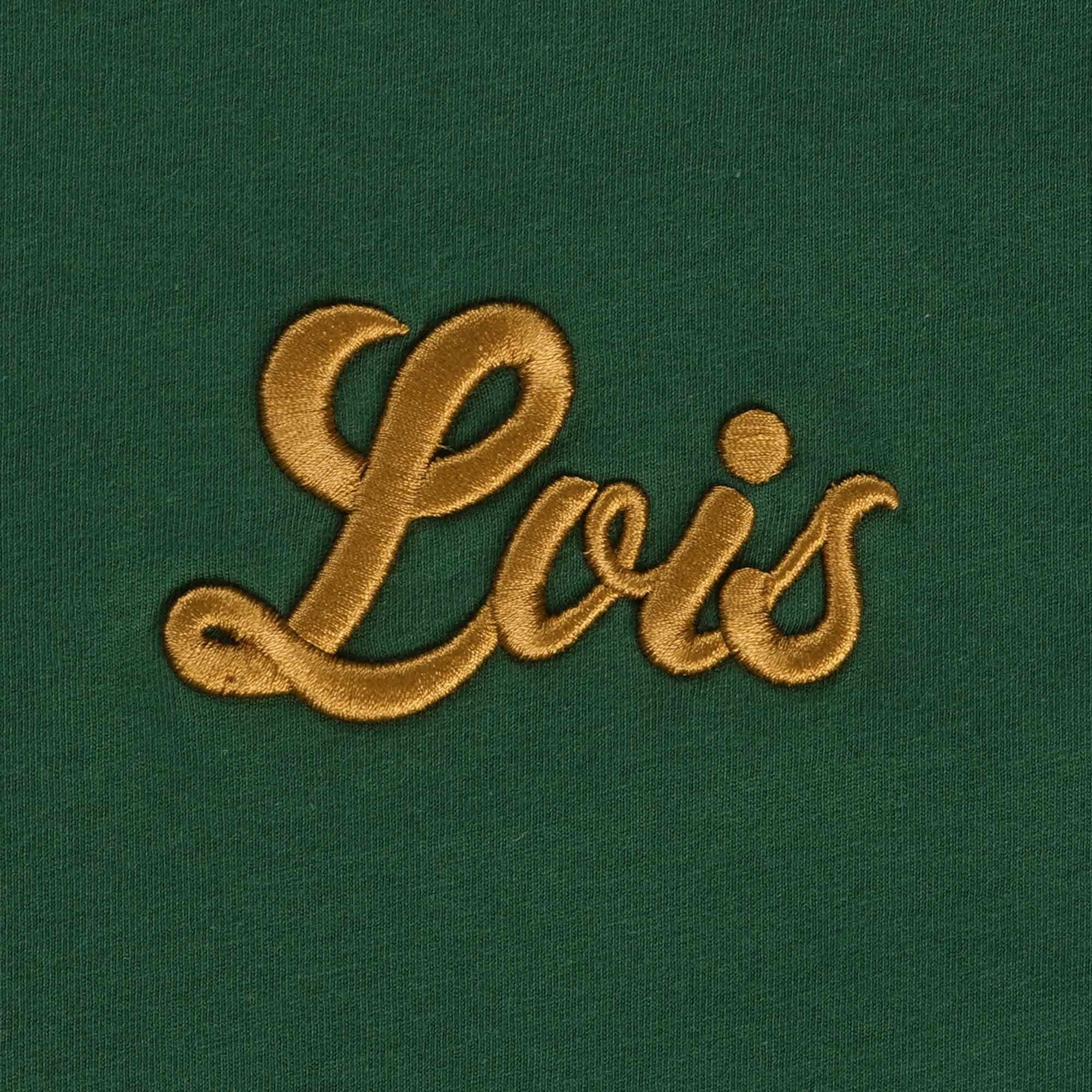 Lois Jeans New Baco Hinchado T-Shirt - Bottle Green