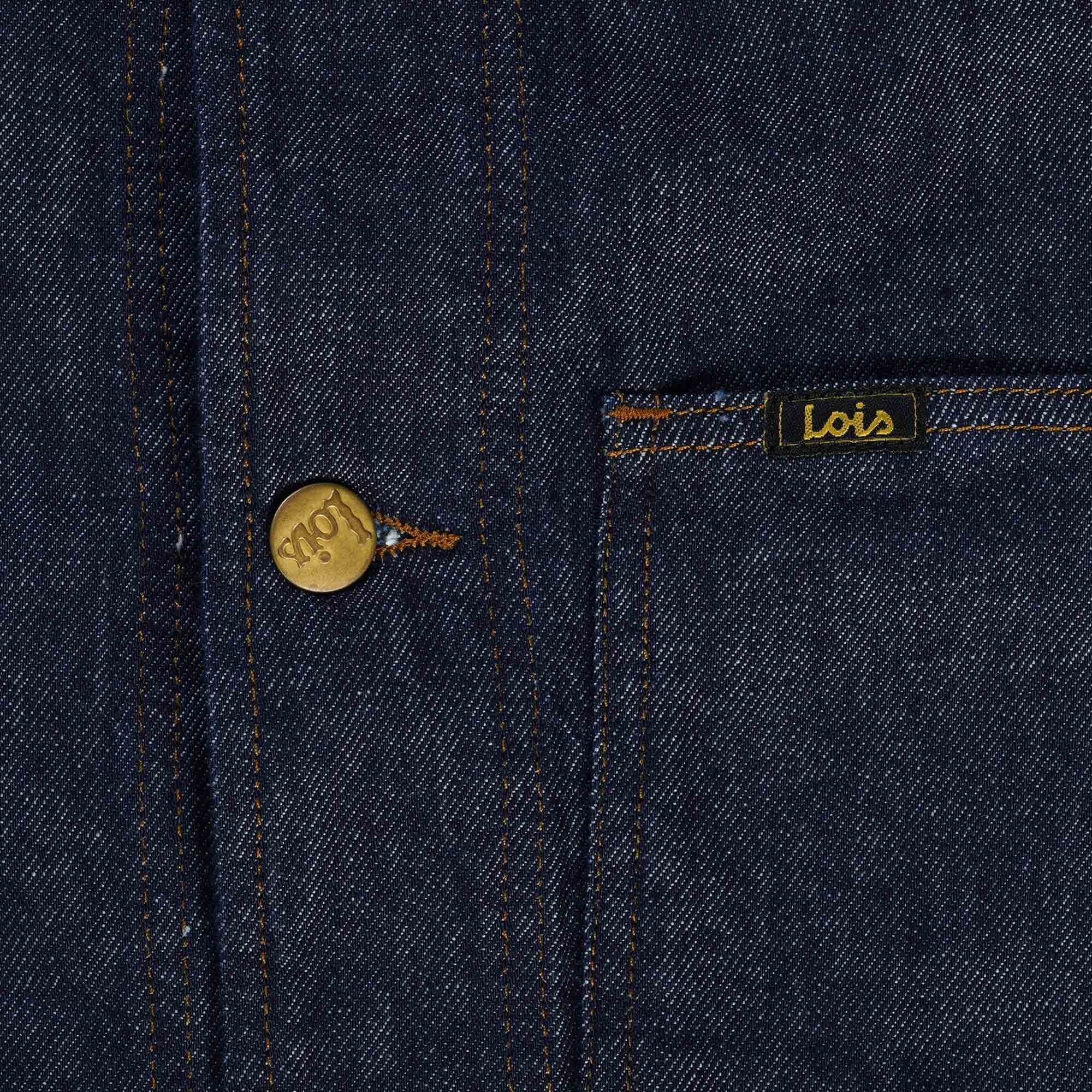 Lois Jeans Locomotive Denim Jacket - Rinsed