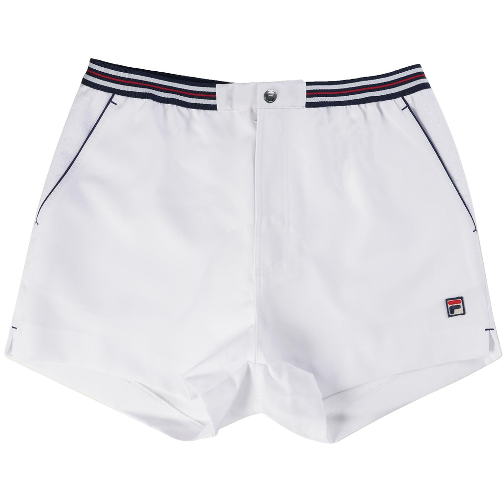 Fila Vintage Hightide 4 Terry Pocket Stripe Shorts - White