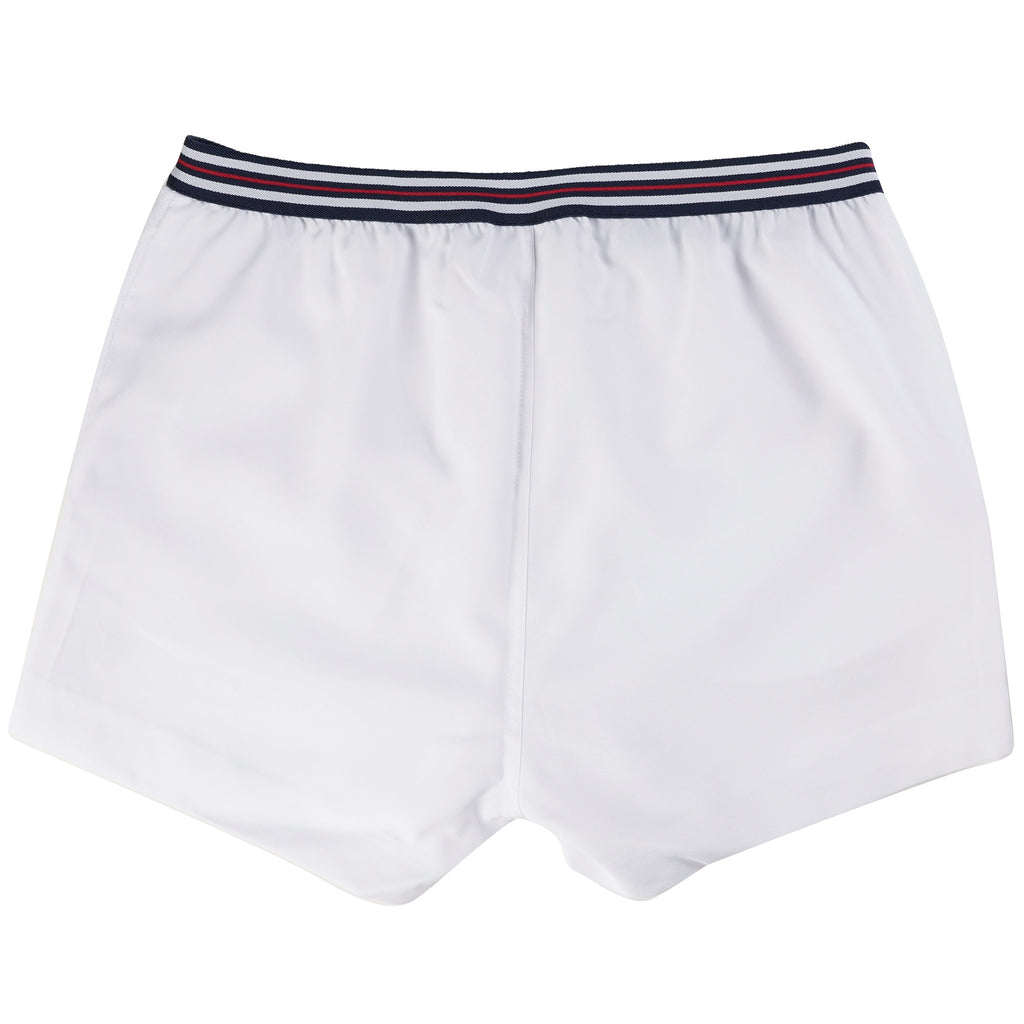 Fila Vintage Hightide 4 Terry Pocket Stripe Shorts - White