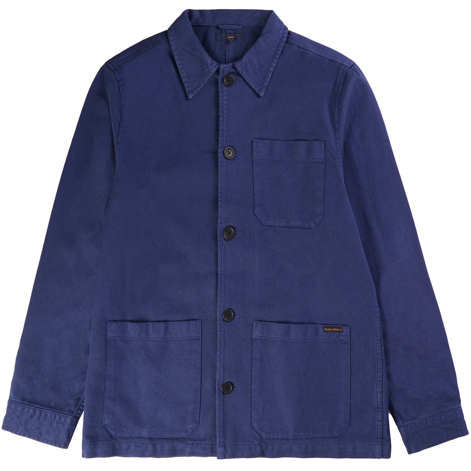 Nudie Jeans Barney Worker Jacket - Mid Blue – Stuarts London