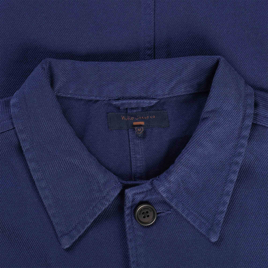 Barney Worker Jacket - Mid Blue