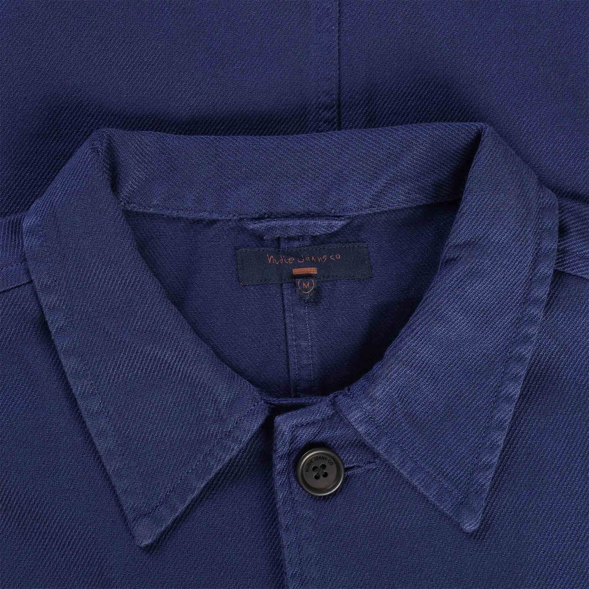 Barney Worker Jacket - Mid Blue