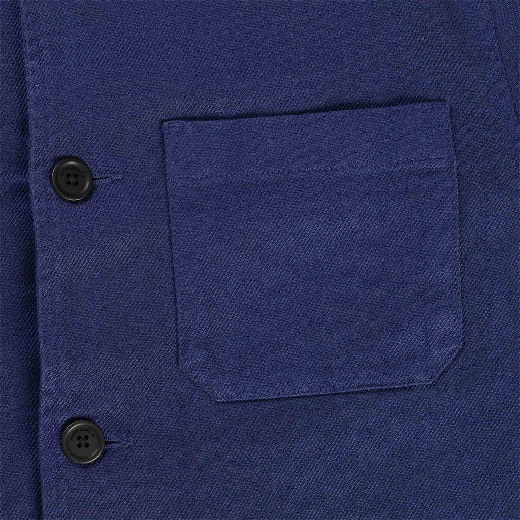 Barney Worker Jacket - Mid Blue