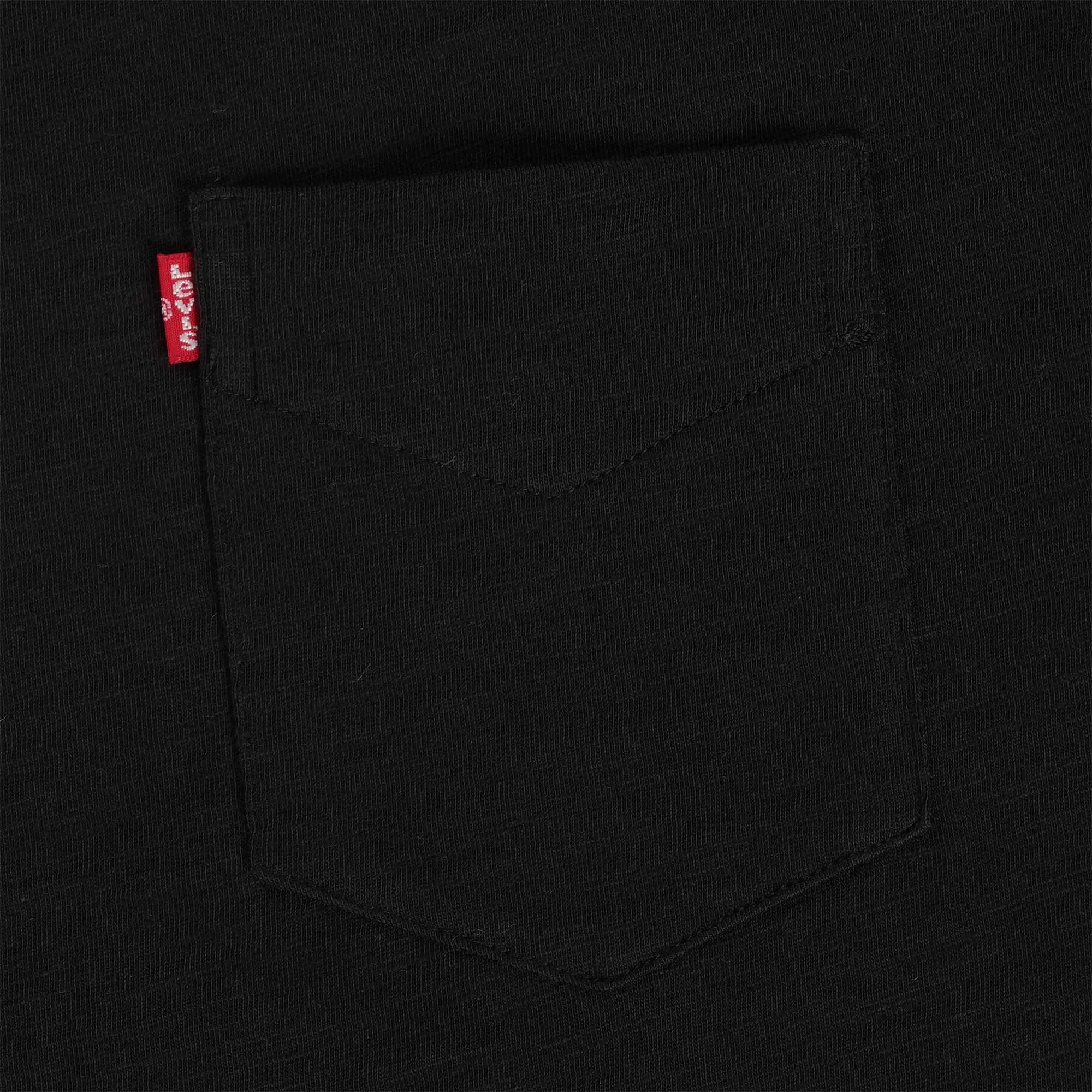 Levi's® Short Sleeve Pocket T-Shirt - Black