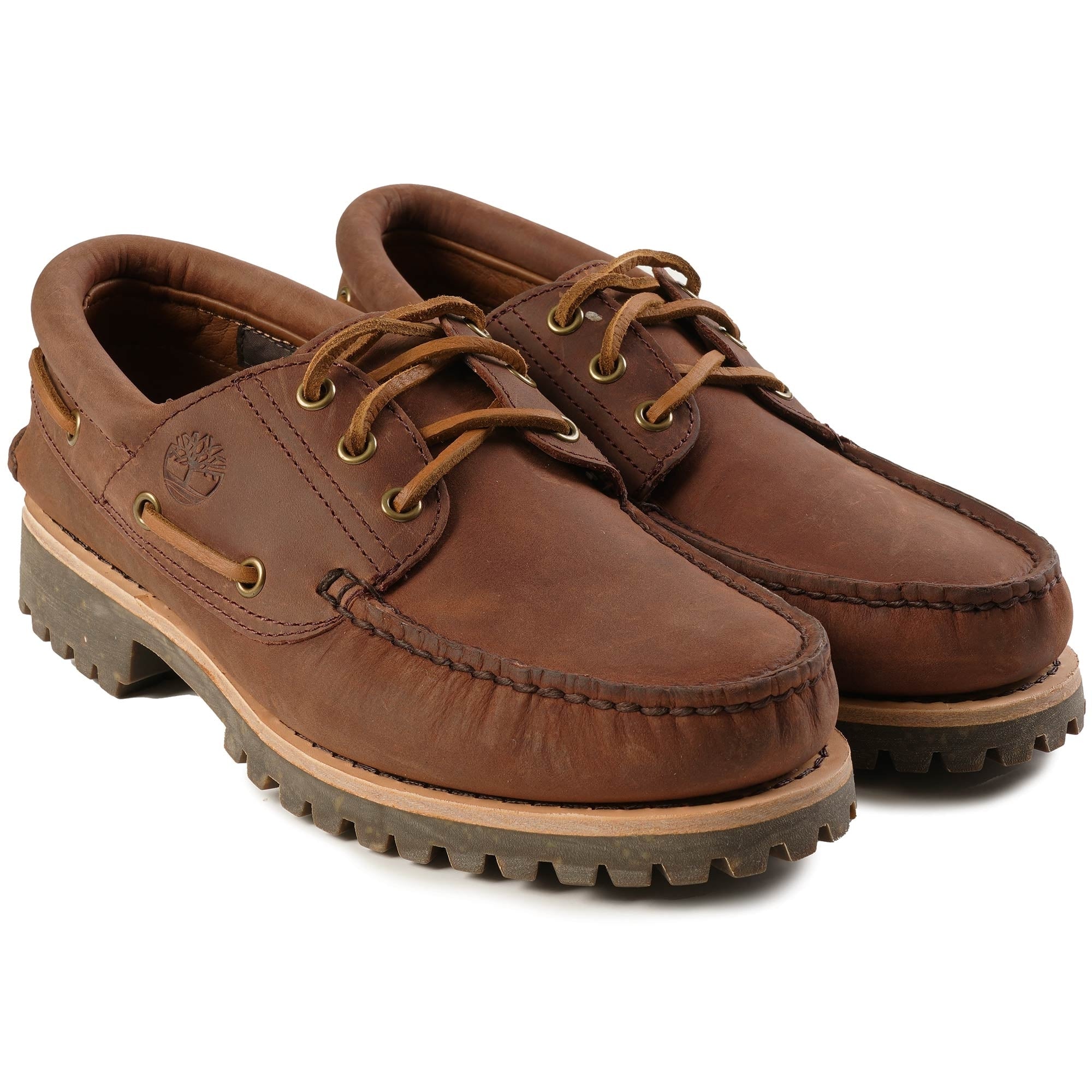 Timberland 3-Eye Classic Lug Shoe - Medium Brown – Stuarts London