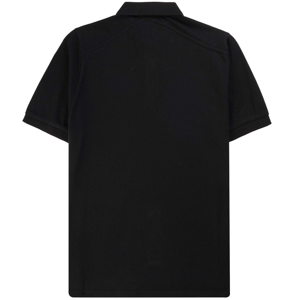 Ma Strum Short Sleeve Pique Polo Shirt - Black