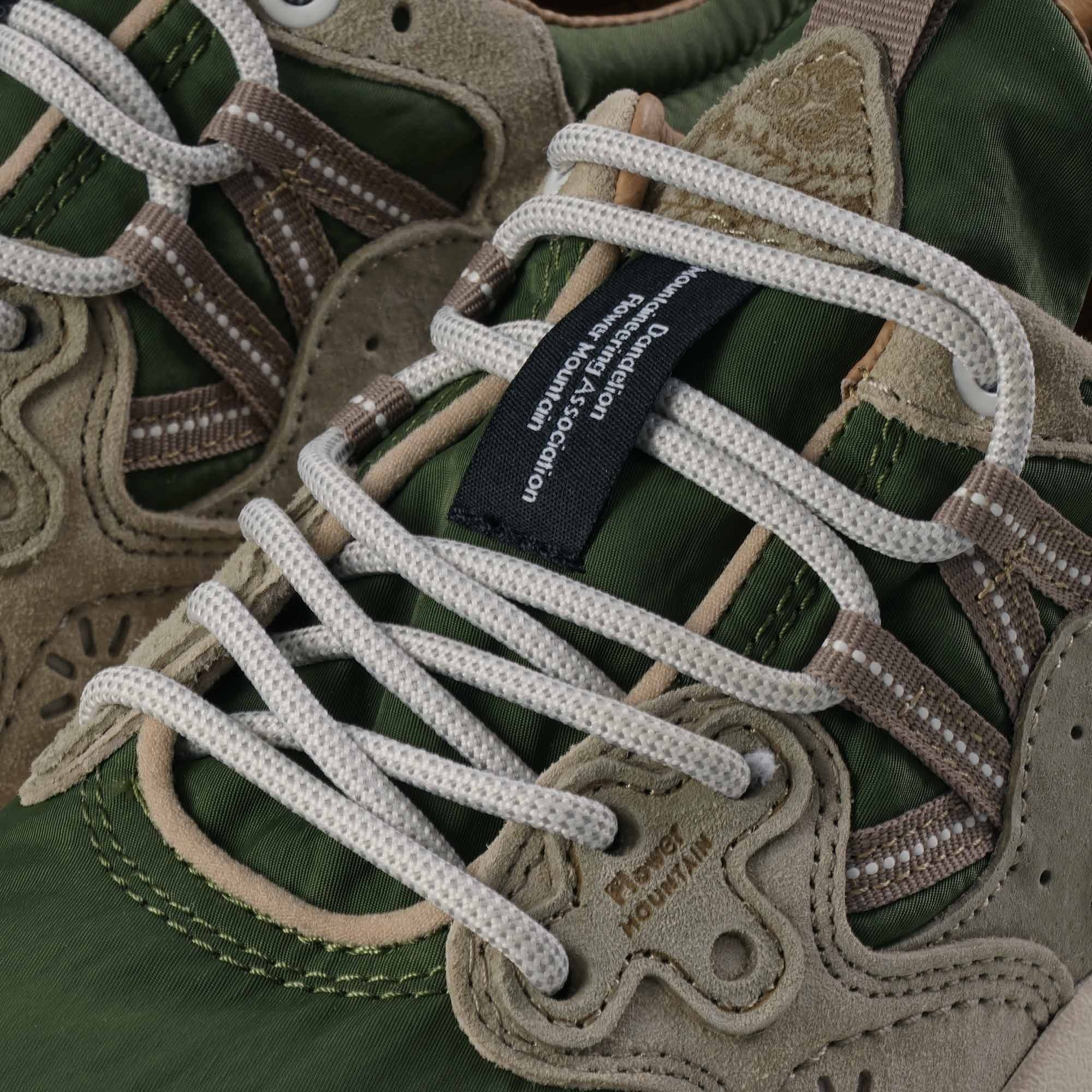 Flower Mountain Yamano 3 - Off White and Military Green