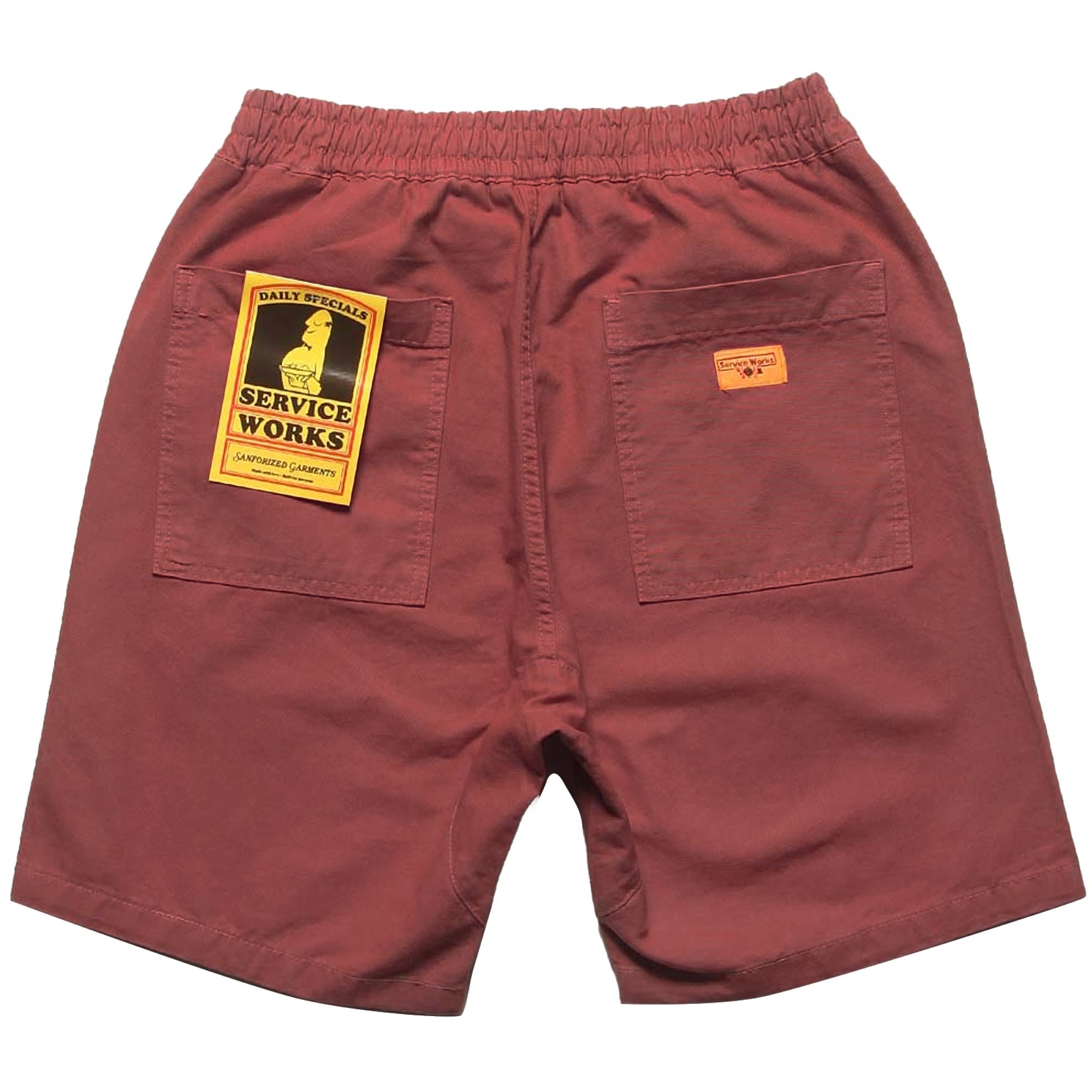 Classic Chef Shorts - Terracotta