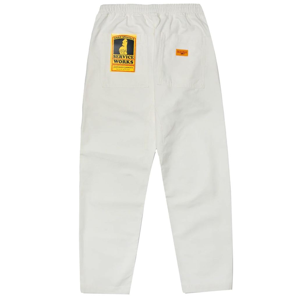 Service Works Classic Chef Pants - Off White
