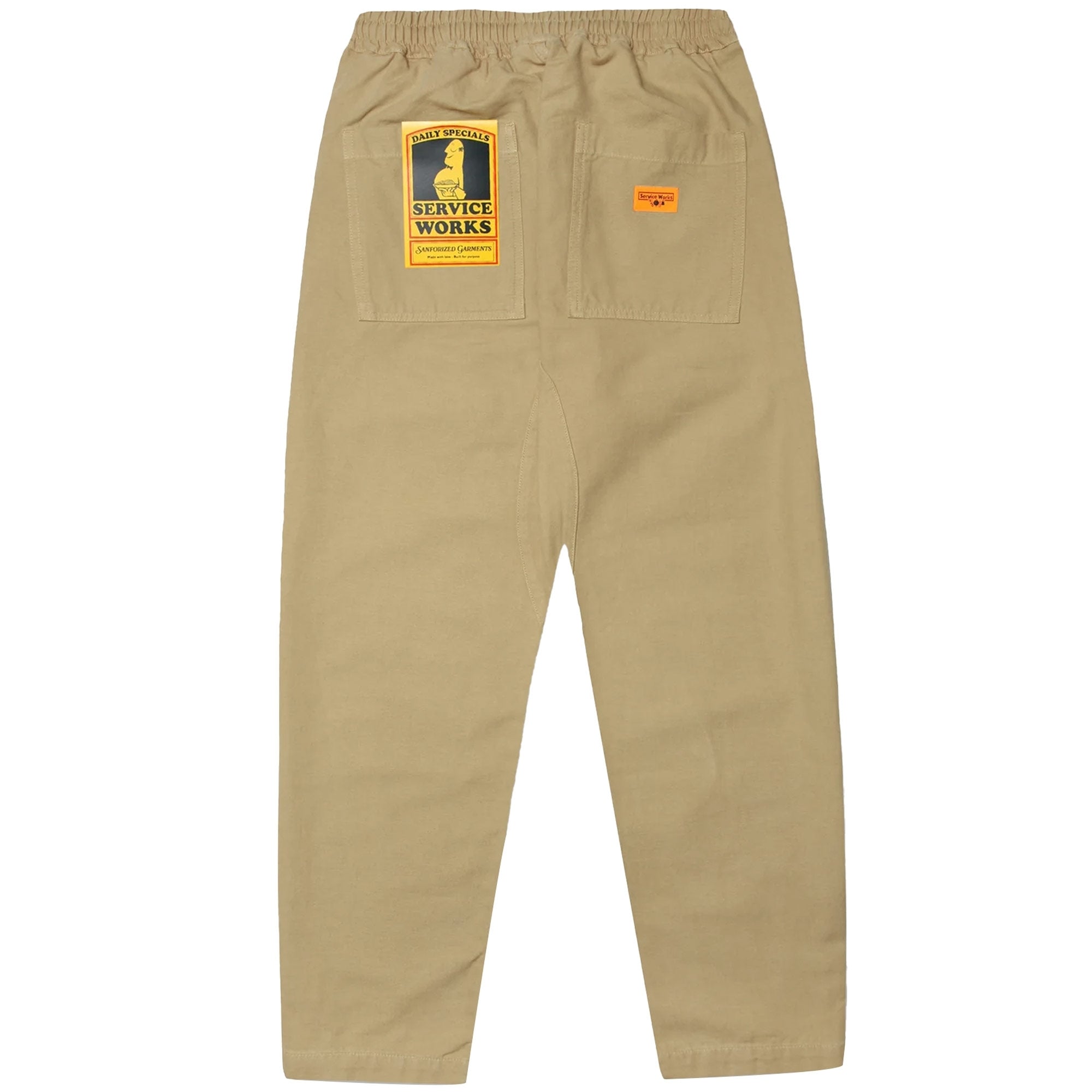 Service Works Classic Chef Pants - Khaki
