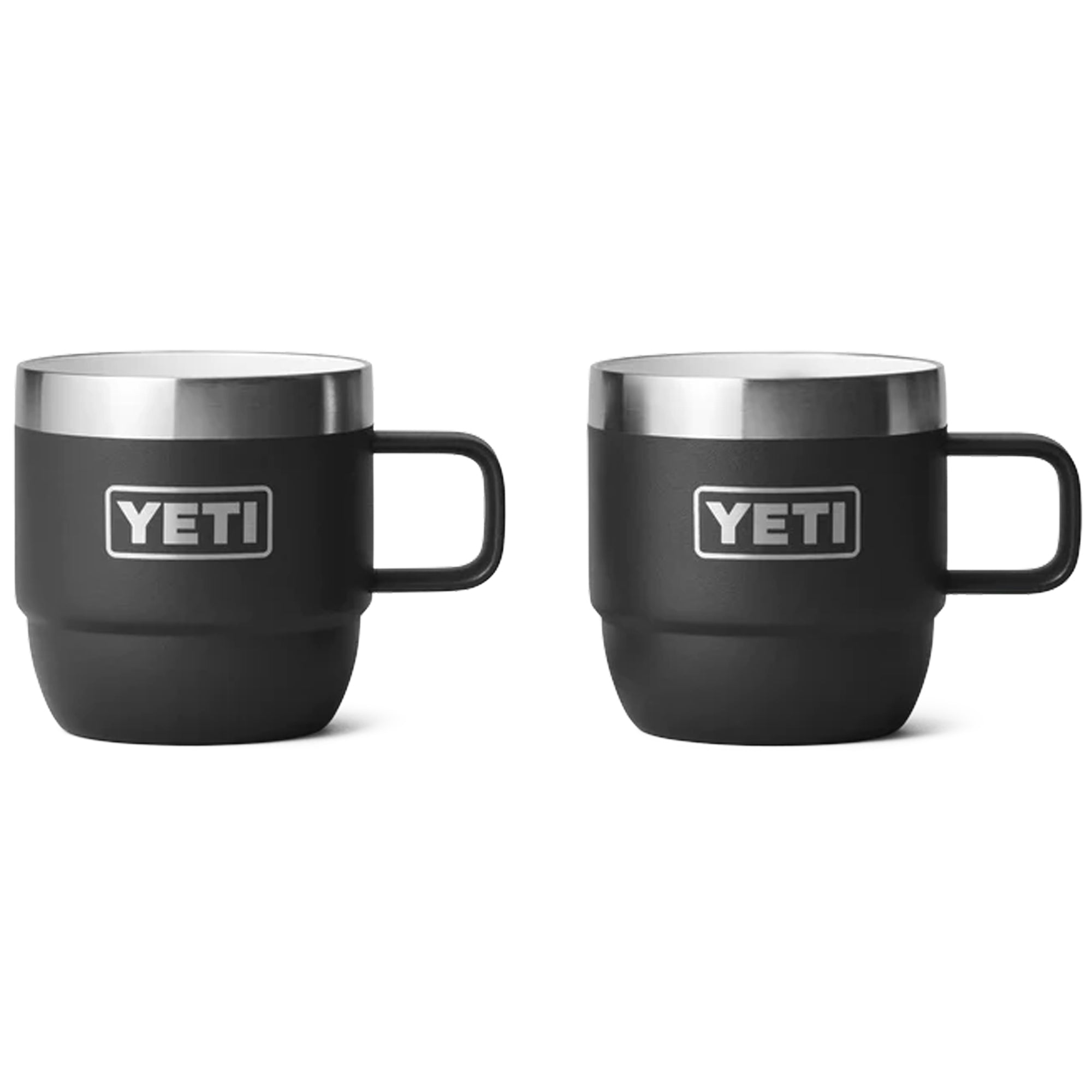 Yeti 2 Pack Rambler 6oz Mugs - Black