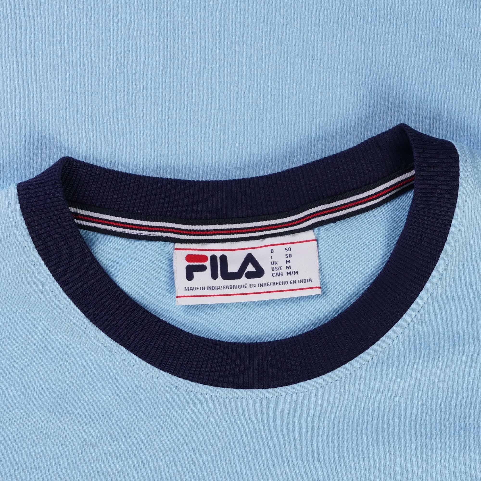 Fila Vintage Marconi T-Shirt - Blue Bell