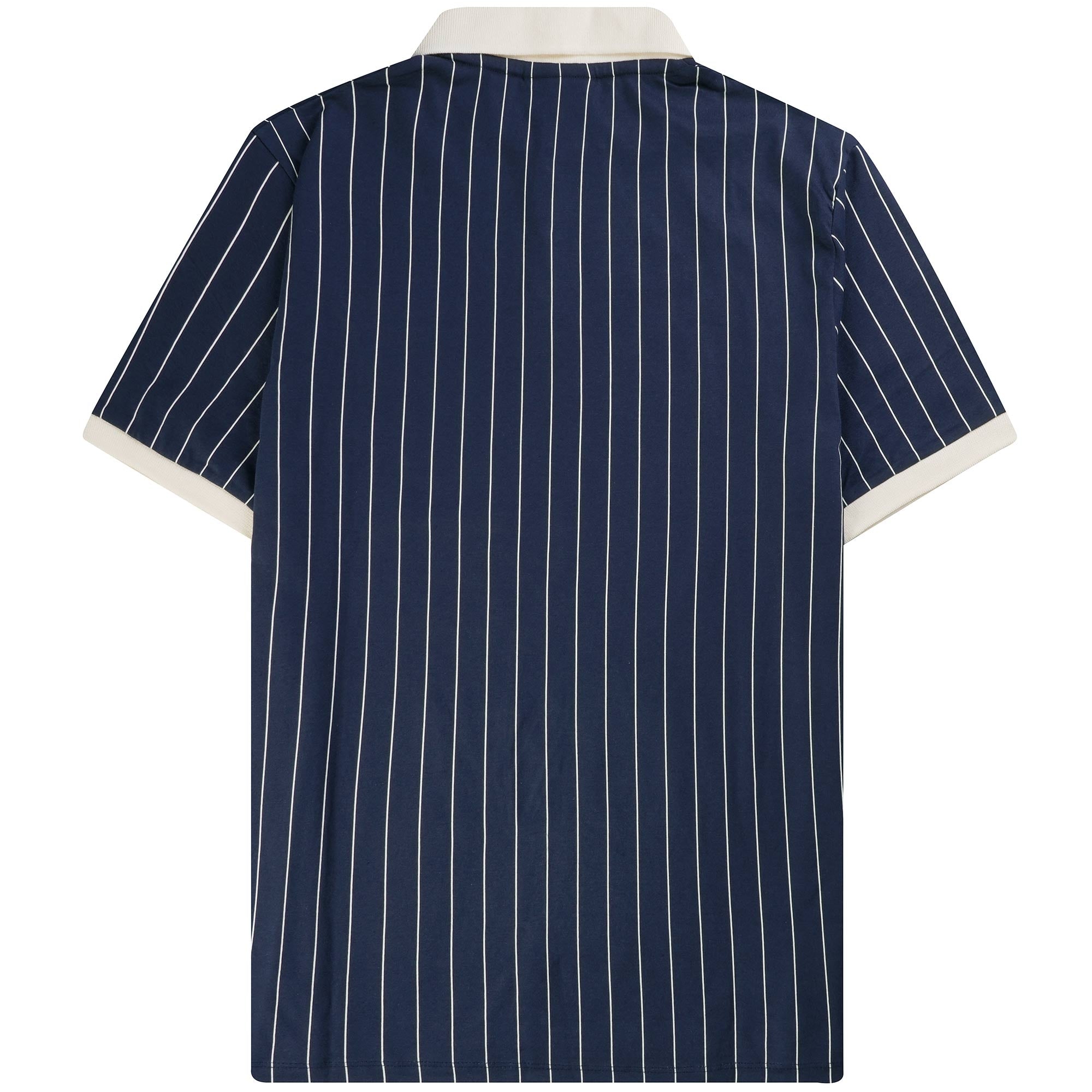 Fila Vintage BB1 Classic Vintage Striped Polo Shirt - Fila Navy