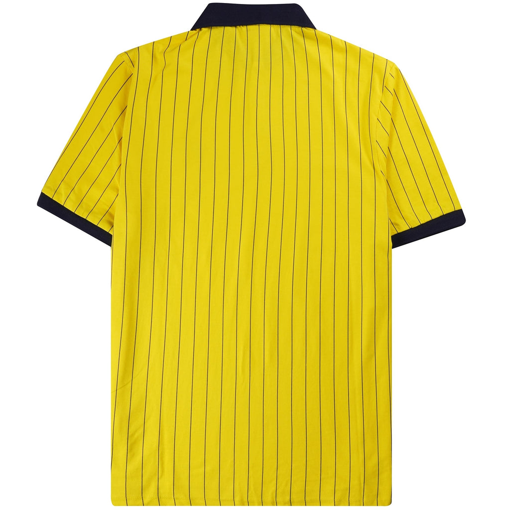 Fila Vintage BB1 Classic Vintage Striped Polo Shirt - Hi Vis