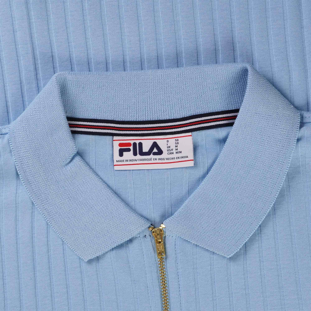 Fila Vintage Pannuci Slim Fit Polo Shirt - Blue Bell