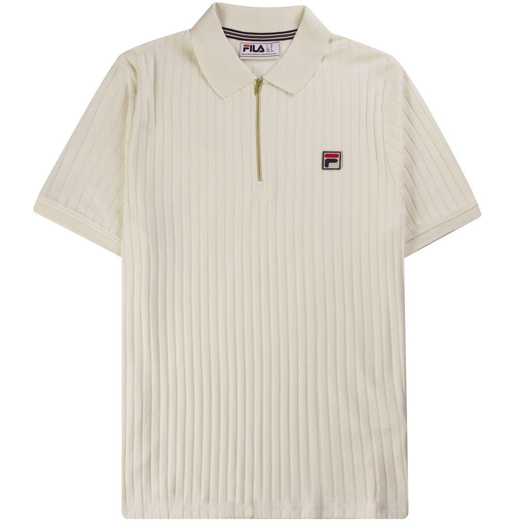 Fila Vintage Pannuci Slim Fit Polo Shirt - Gardenia