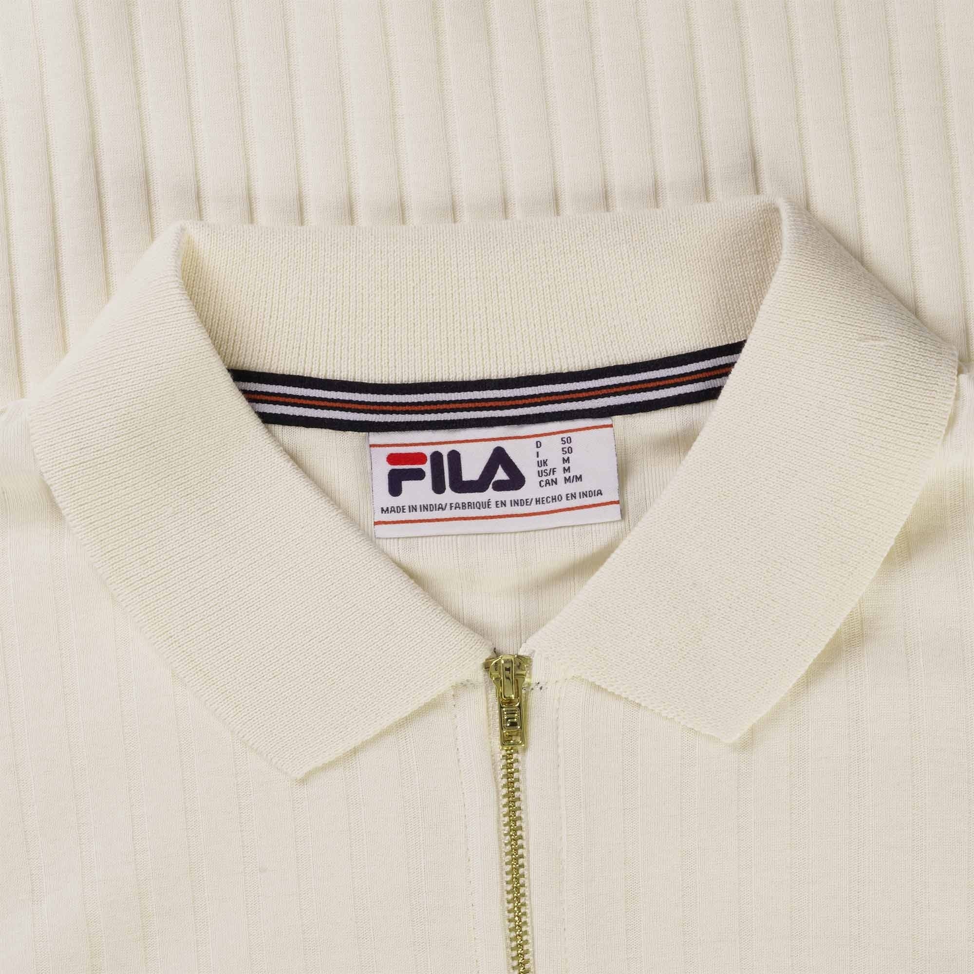 Fila Vintage Pannuci Slim Fit Polo Shirt - Gardenia
