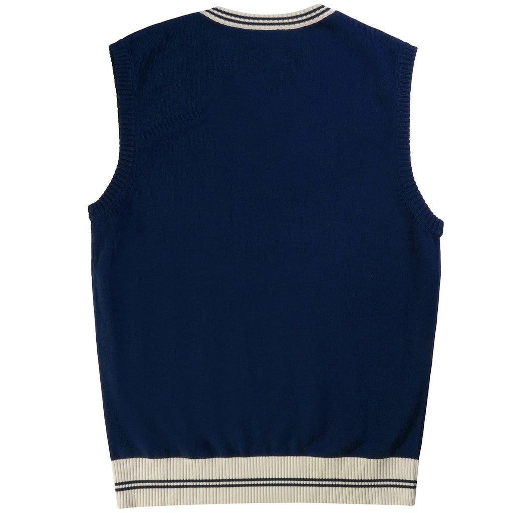 Fila Vintage Francis Knitted Vest - Fila Navy