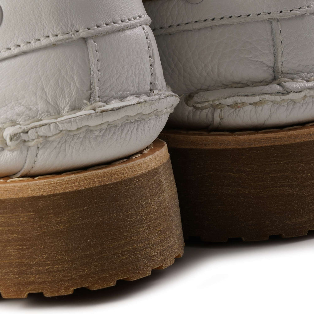 Timberland 3-Eye Classic Lug Shoe - White