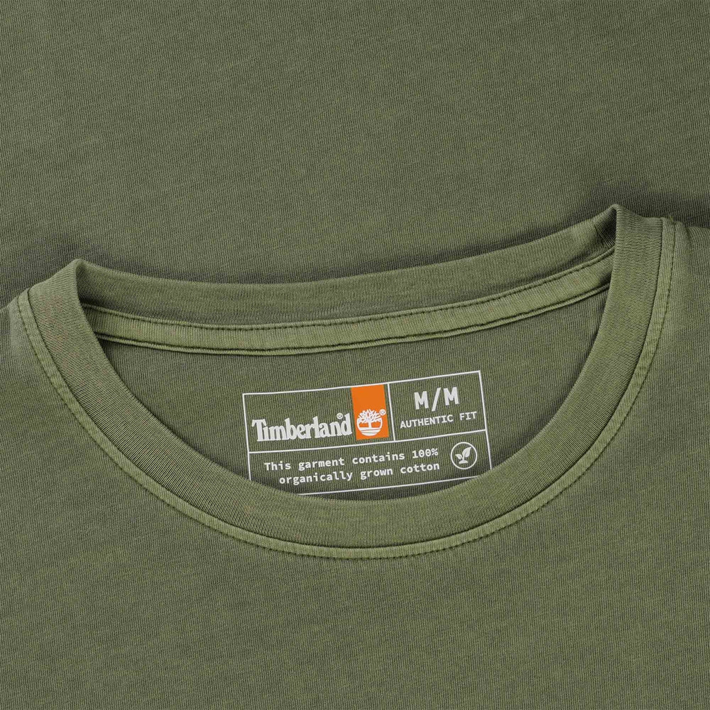 Timberland Garment Dyed T-Shirt - Olive