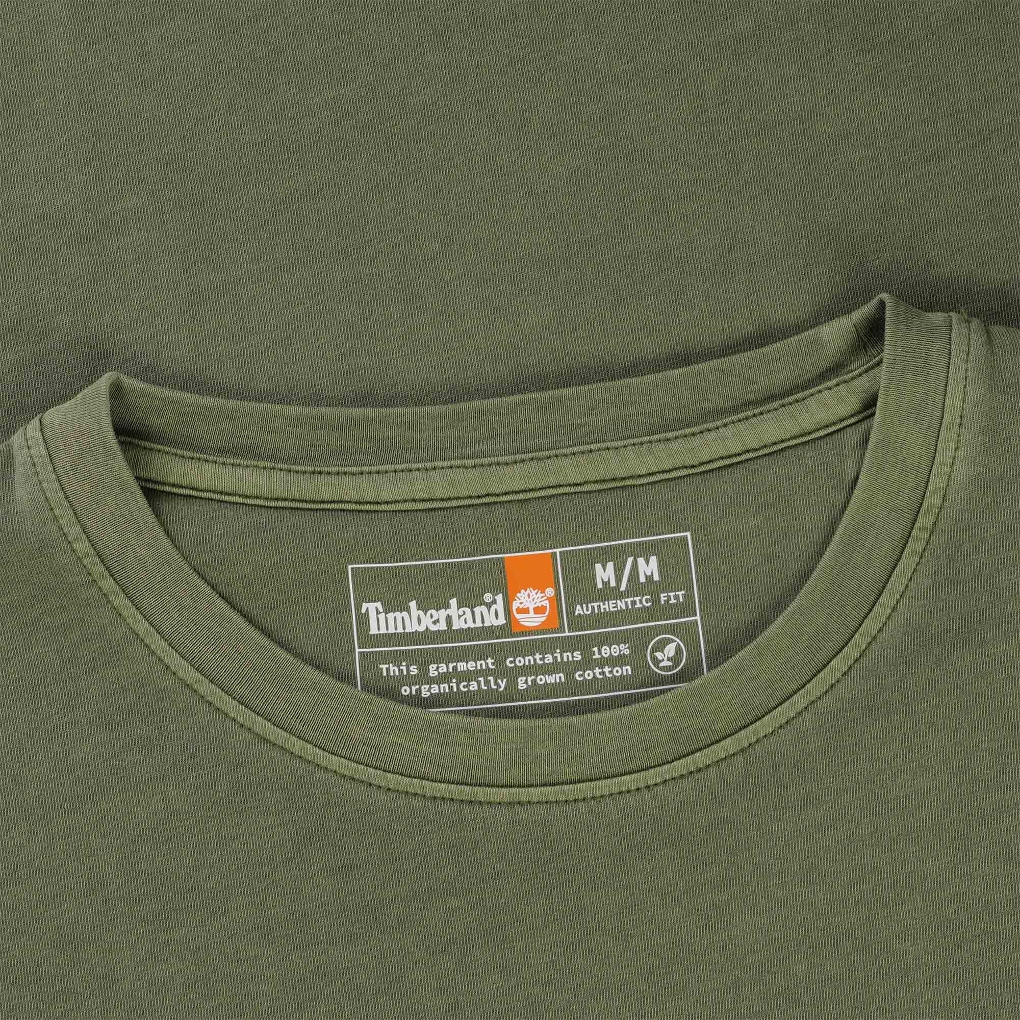 Timberland Garment Dyed T-Shirt - Olive