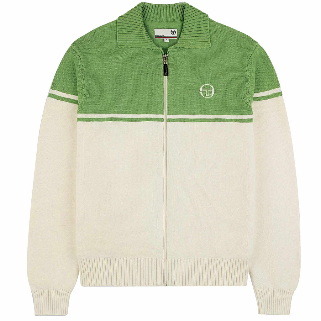 Sergio Tacchini Donato Knitted Track Top - Gardenia