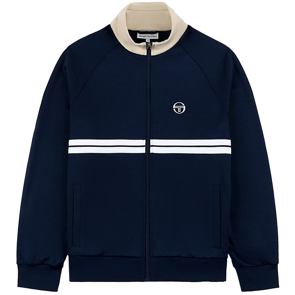 Sergio Tacchini Dallas Track Top - Maritime and Humus