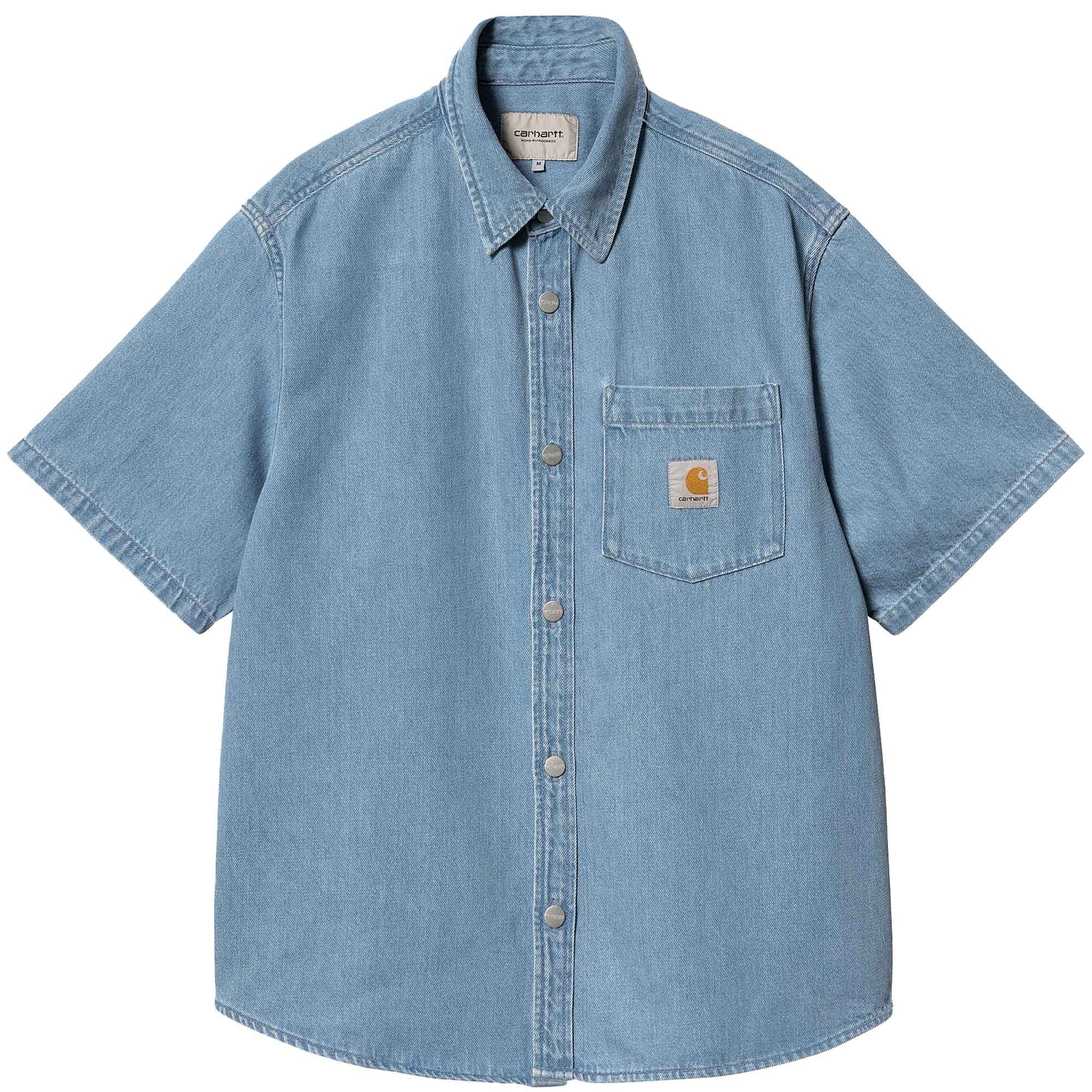 Carhartt WIP Short Sleeve Ody Shirt - Blue Stone