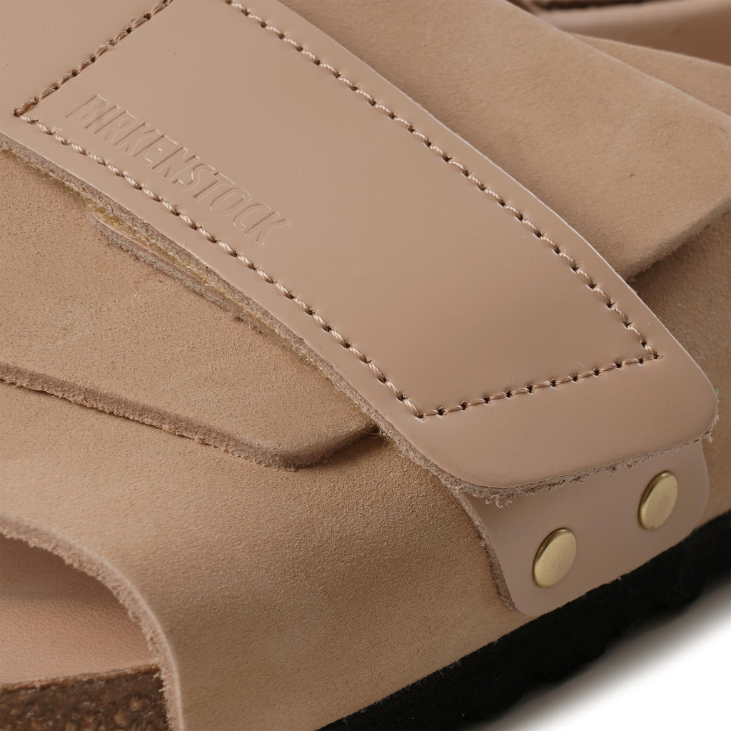 Birkenstock Kyoto Nubuck Leather - New Beige