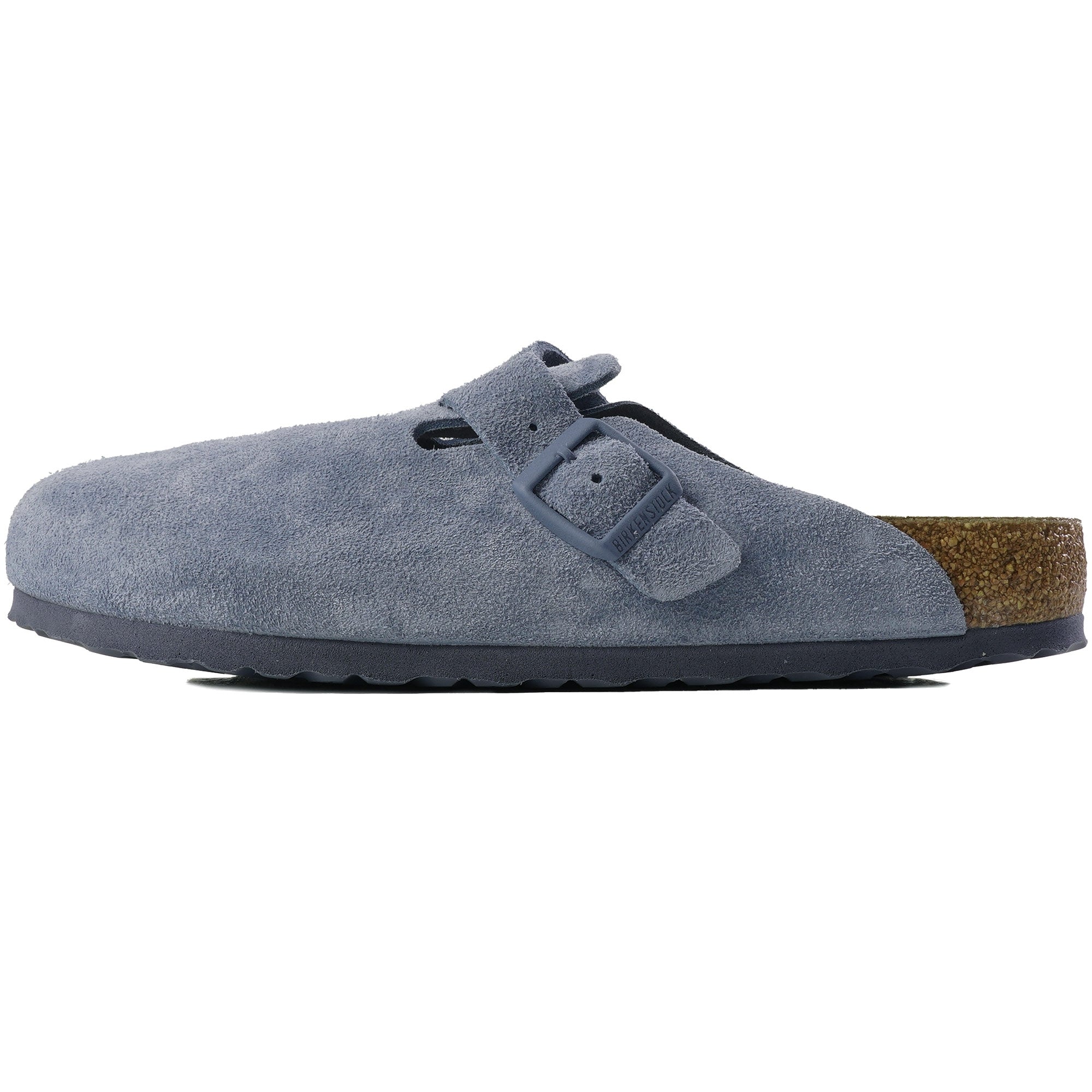Birkenstock Boston Suede Leather - Blue
