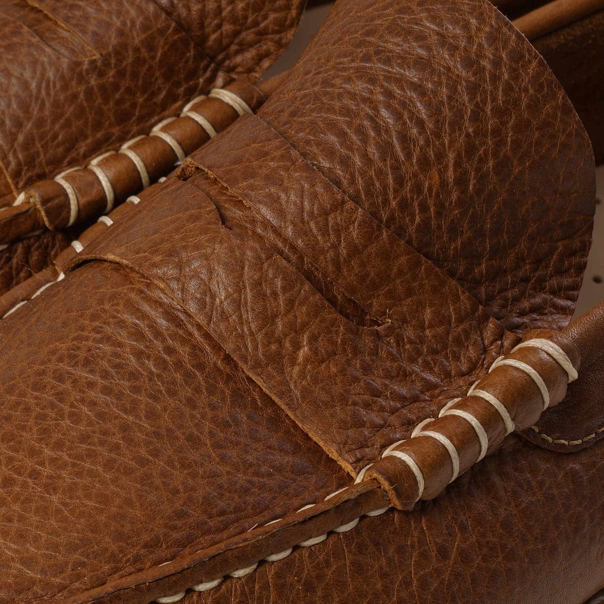 x Stuarts Rudy Loafers Ostrich Leather - Honey