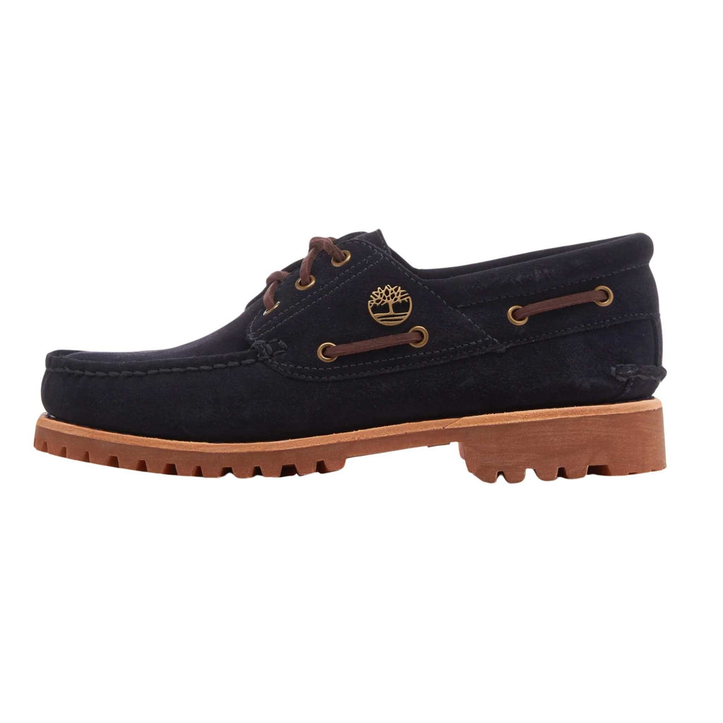Timberland x C.F. Stead 3-Eye Classic Lug Shoe - Dark Blue Suede