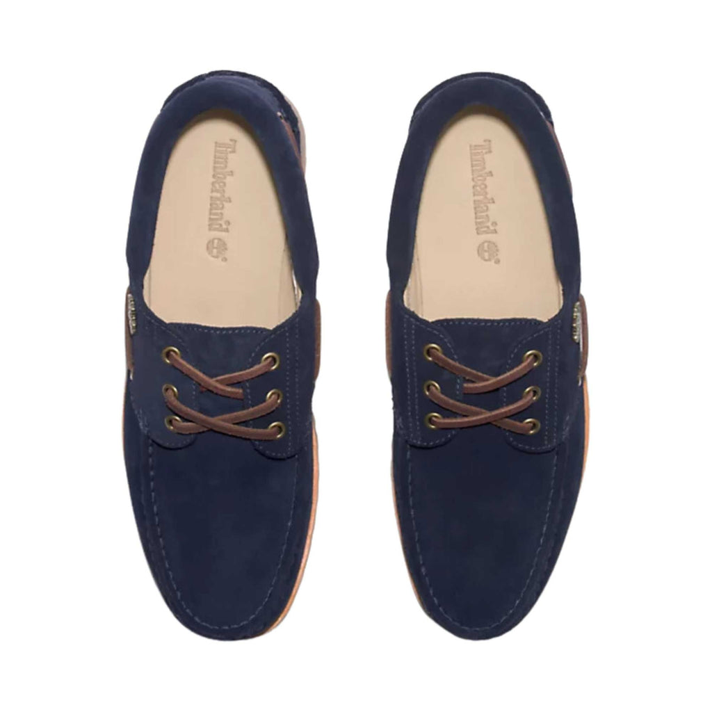 Timberland x C.F. Stead 3-Eye Classic Lug Shoe - Dark Blue Suede