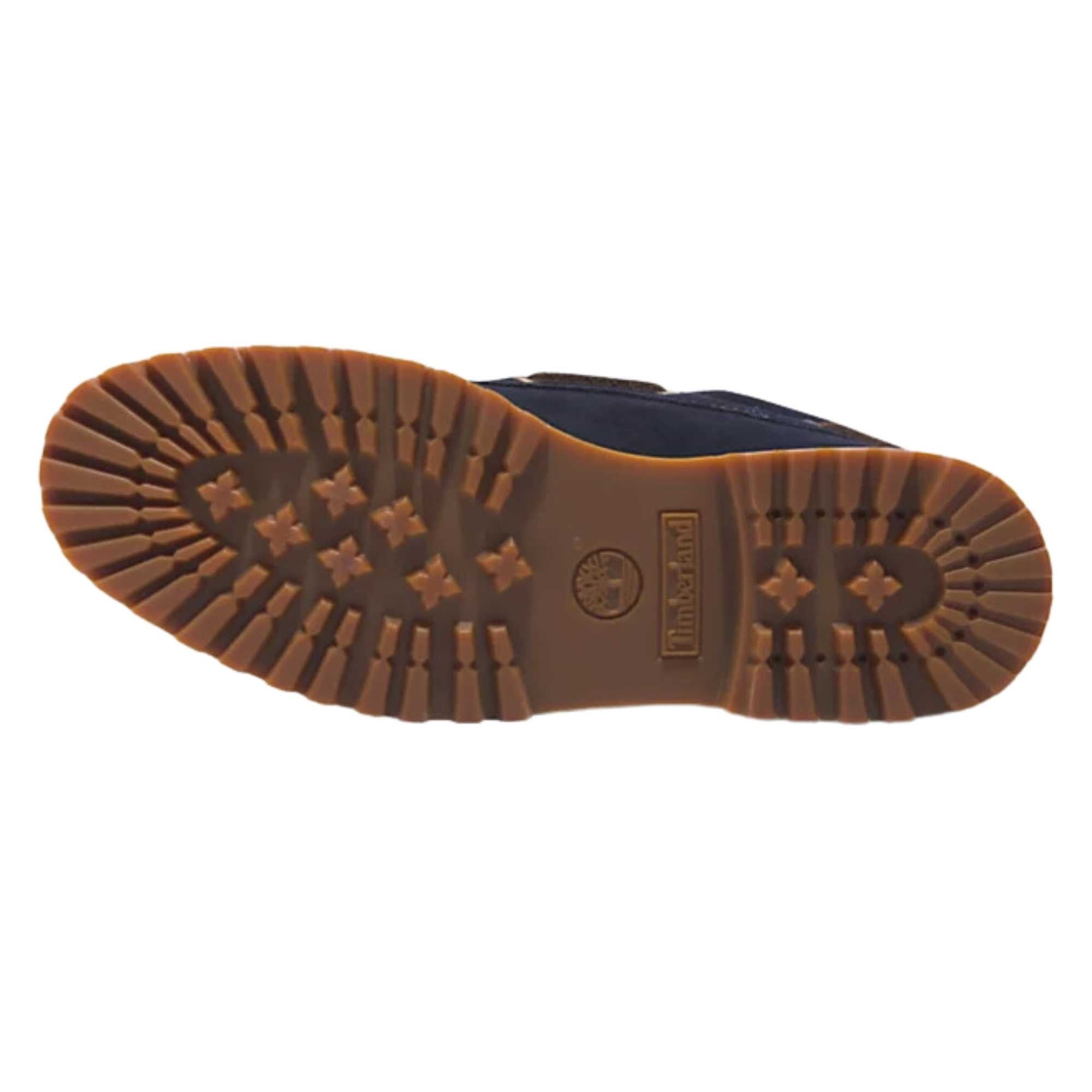 Timberland x C.F. Stead 3-Eye Classic Lug Shoe - Dark Blue Suede