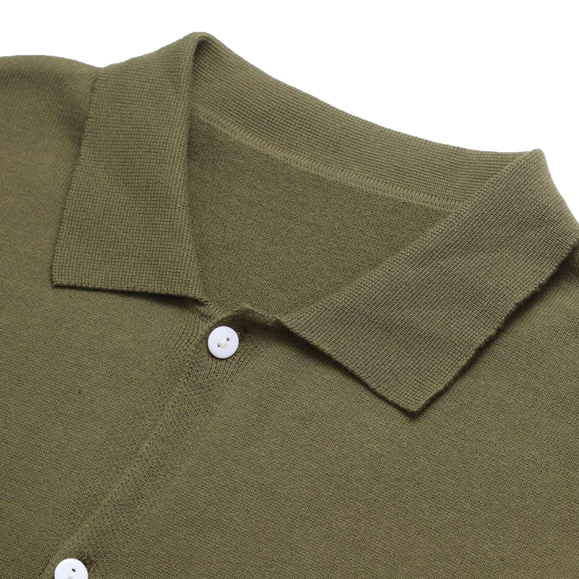 Service Works Knitted Vase Shirt - Olive