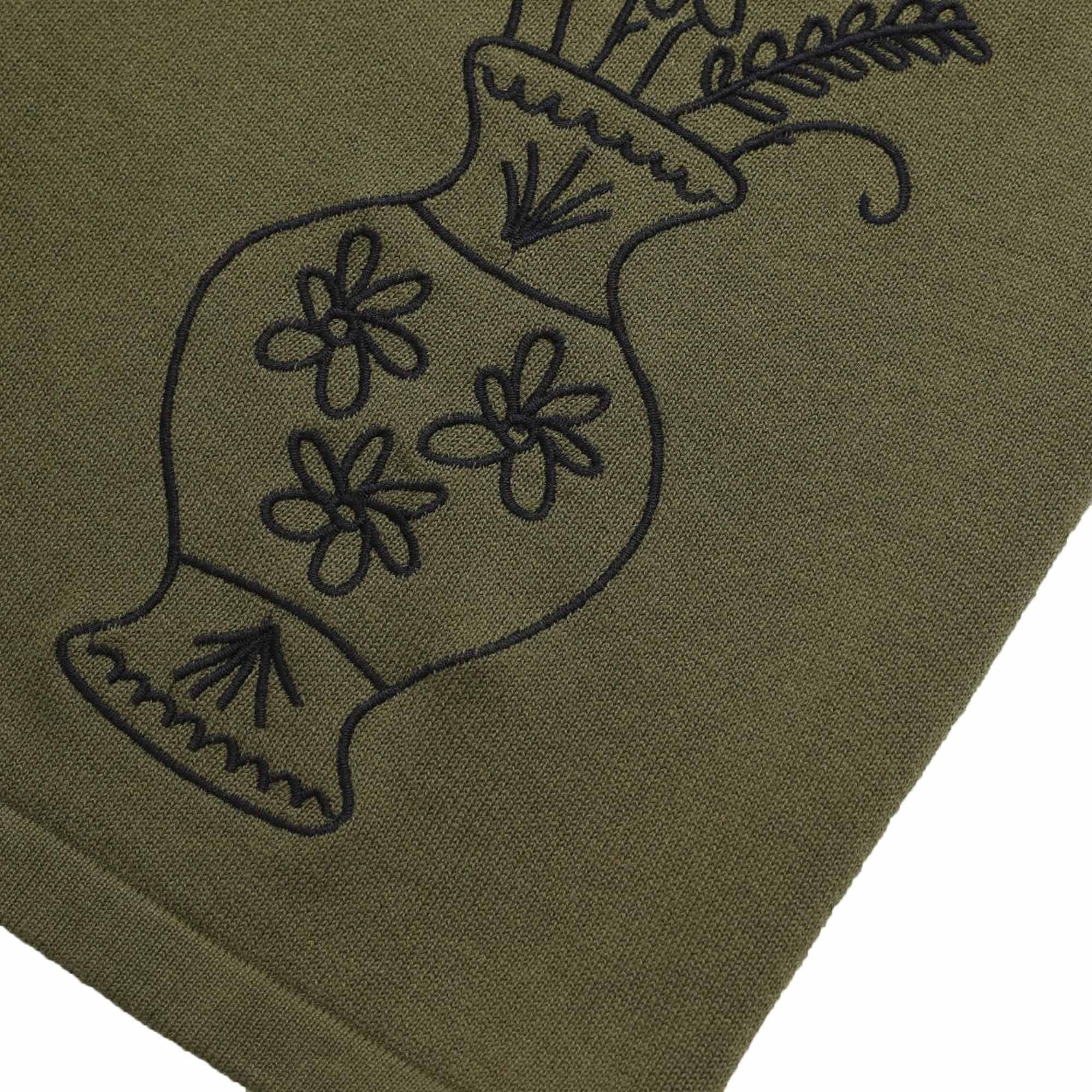 Service Works Knitted Vase Shirt - Olive