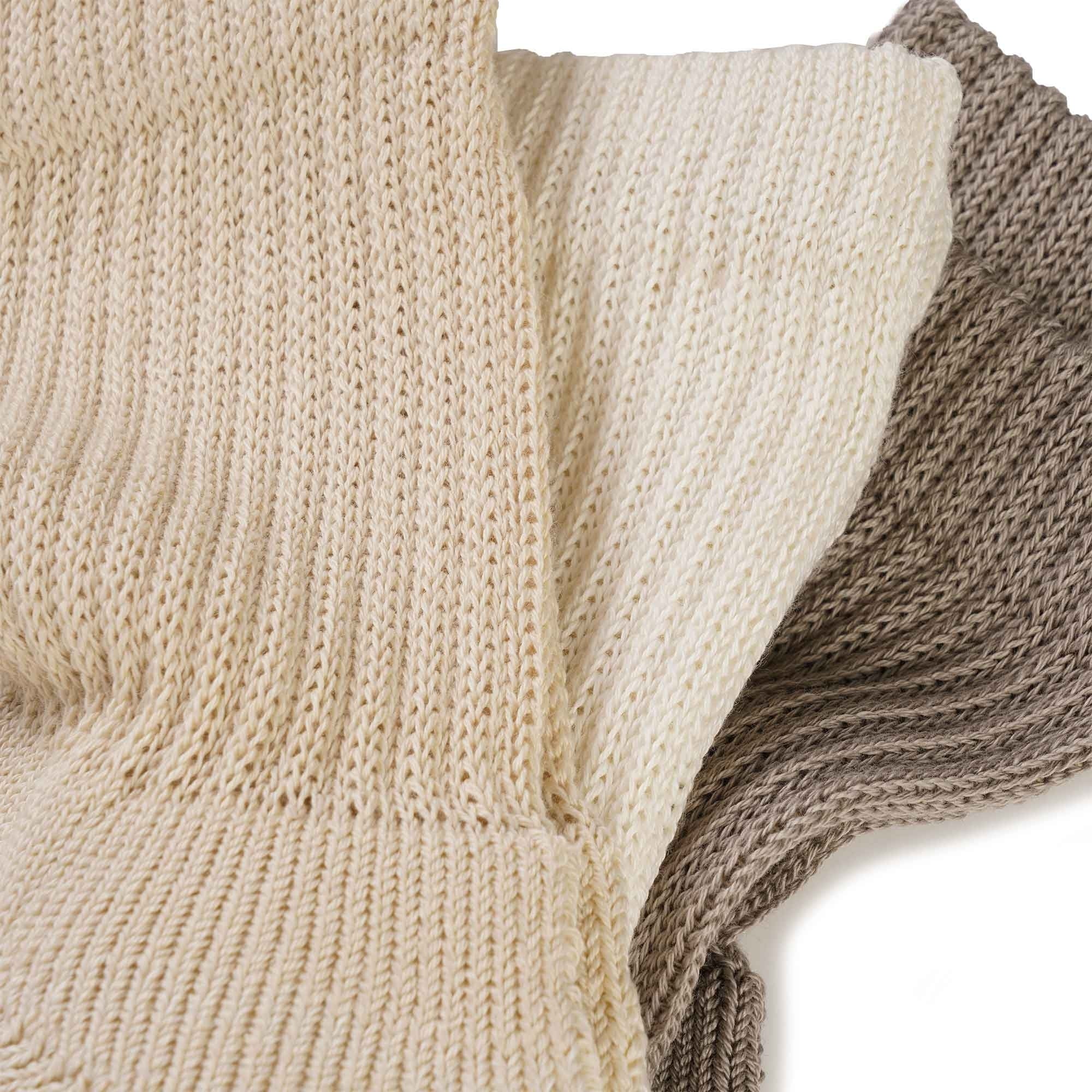 RoToTo Socks Organic Cotton Daily 3 Pack Socks - Raw