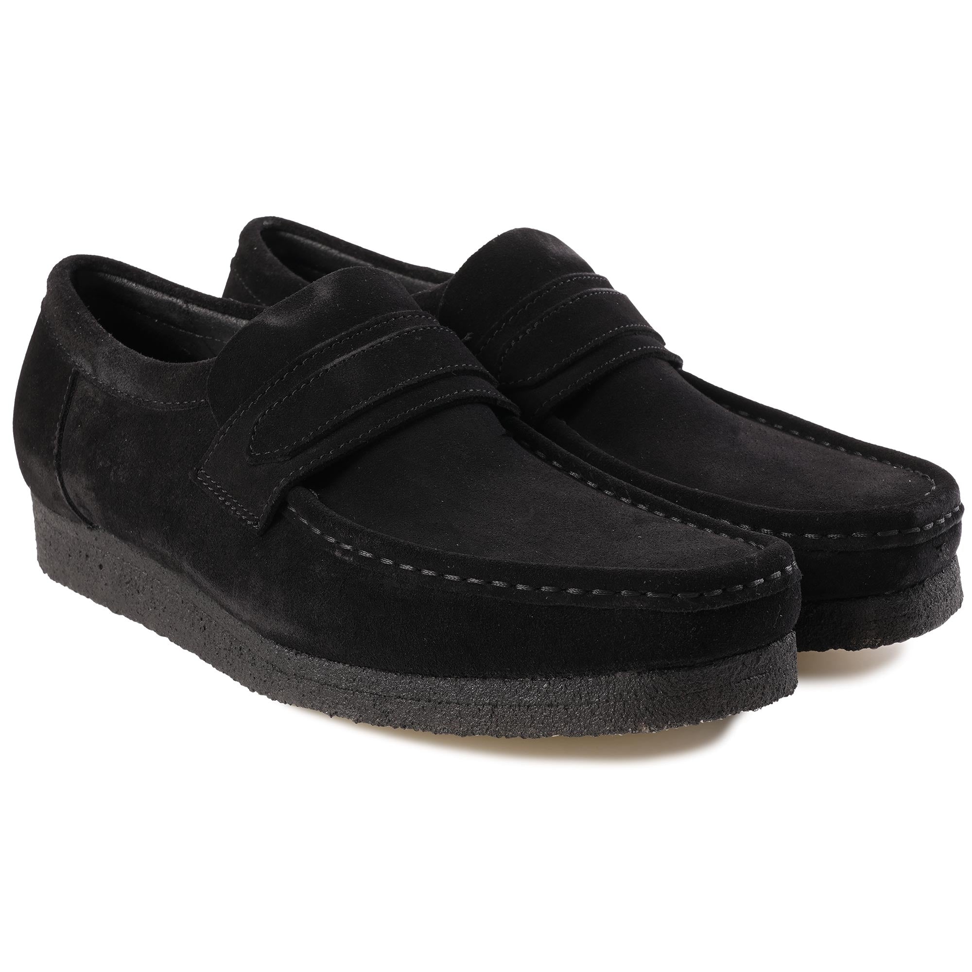 Clarks Originals Wallabee Loafer - Black – Stuarts London
